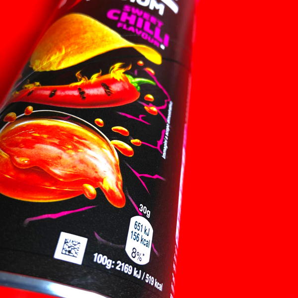 Чипси Pringles Flame Medium Sweet Chilly 160 г  Полум'я Середньої гостроти Солодкий чилі (PO-9) PO-09 фото