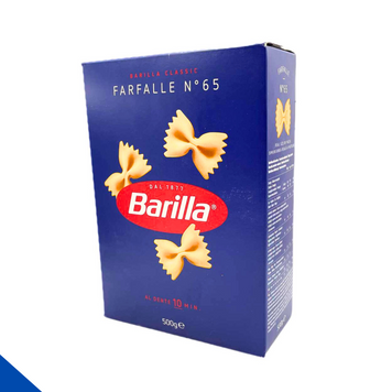 Італійські макарони Barilla Farfalle №65, 500 г (P-Bar-FF-500) P-Bar-FF-500 фото
