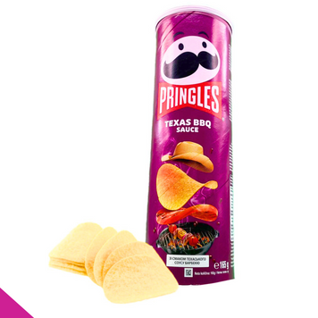 Чипси Pringles Texas BBQ Sauce Принглз Техаский Барбекю 165 г (PO-17) PO-17 фото
