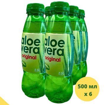 Напиток Aloe Vera с кусочками алоэ и соком белого винограда, 500 мл &ndash; натуральный, негазированный McCarter (MC-AV-500) MC-AV-500 фото