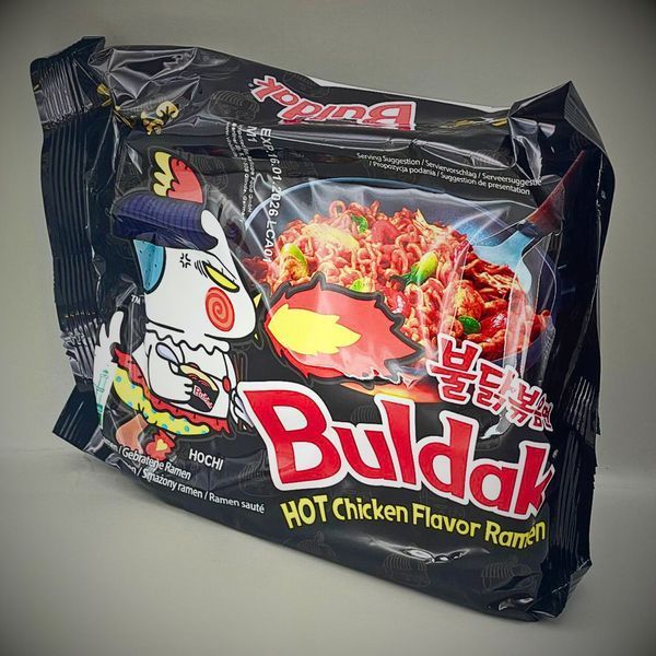 Гостра корейська локшина Samyang Buldak Hot Chicken Ramen (Упаковка 5 шт)(BUL-C-black-5) BUL-C-black-5 фото