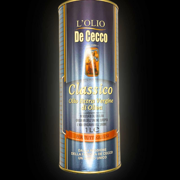 Оливковое масло первого холодного отжима 1 л De Cecco Сlassico L`olio Италия (OO-DeCecco-1000) OO-DeCecco-1000 фото