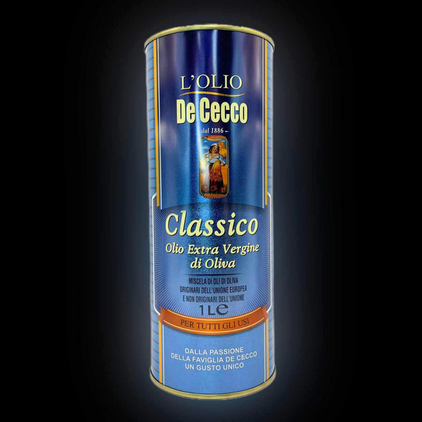 Оливковое масло первого холодного отжима 1 л De Cecco Сlassico L`olio Италия (OO-DeCecco-1000) OO-DeCecco-1000 фото