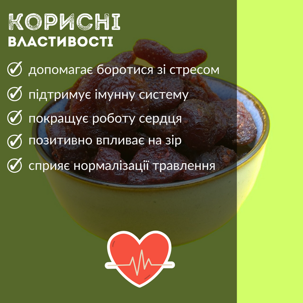Полуниця сушена 200 г цукат (SB-R-200) SB-R-200 фото