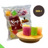 Натуральный мармелад из тропических фруктов с сахаром 500 г King (VA-King-4-500) VA-King-4-500 фото