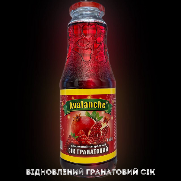Гранатовый сок восстановленный без сахара Avalanche 1 л (J-A-Gran-1L) J-A-Gran-1L фото