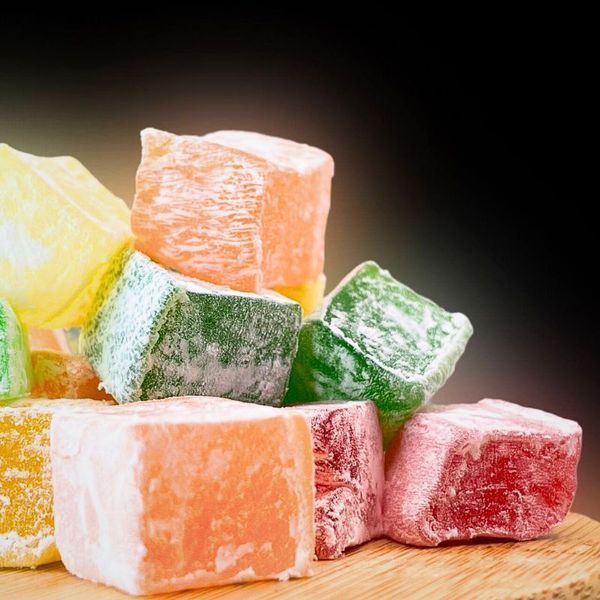 Рахат-лукум кубик ASAL Мікс міні 1 кг &ndash; фруктовий, натуральний, без ГМО (Luk-cub-mini-As-1000) Luk-cub-mini-As-1000 фото