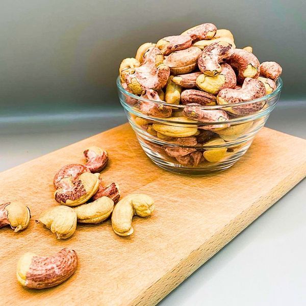 Кешью смажені солоні горіхи натуральні 200 г Cashew Salted (Cash-Rus-r-sal-200) Cash-Rus-r-sal-200 фото