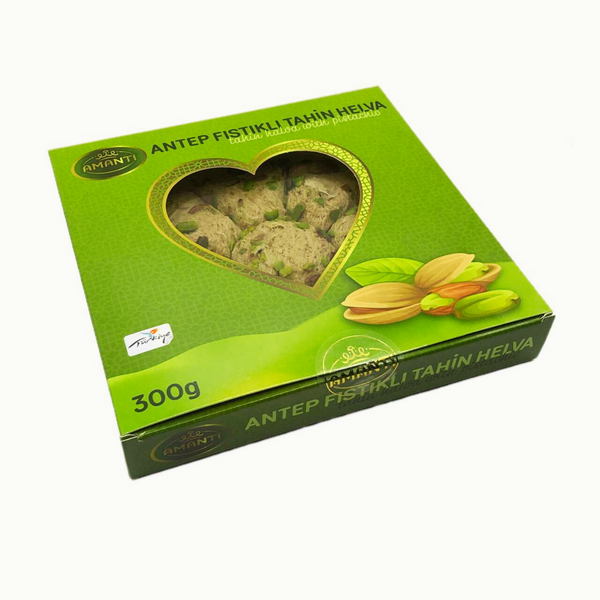 Кунжутная халва с фисташками турецкая 300 г Amanti Tahin Helva (A-H-1-300) A-H-1-300 фото