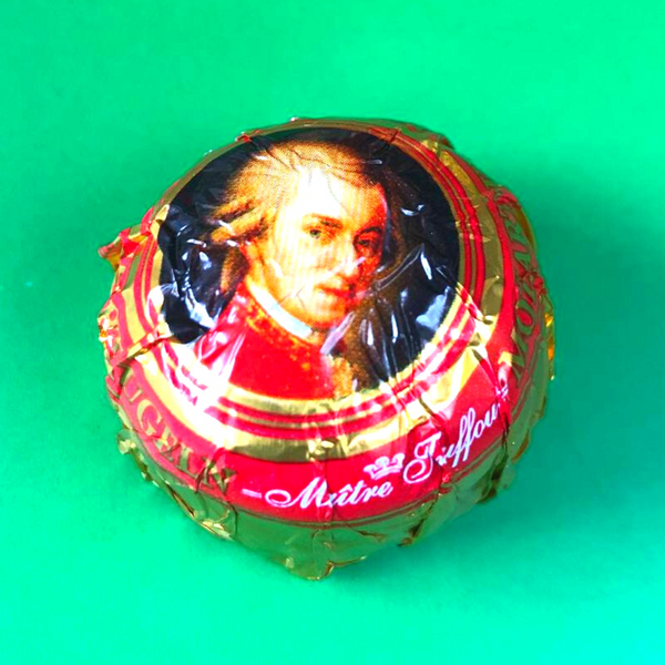 Шоколадные конфеты с марципаном Mozart Kugeln 200 г Maitre Truffout (Moz-200) Moz-200 фото