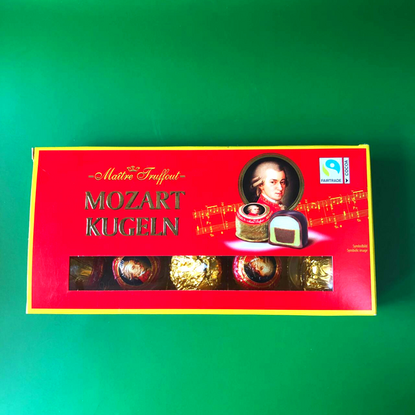 Шоколадные конфеты с марципаном Mozart Kugeln 200 г Maitre Truffout (Moz-200) Moz-200 фото