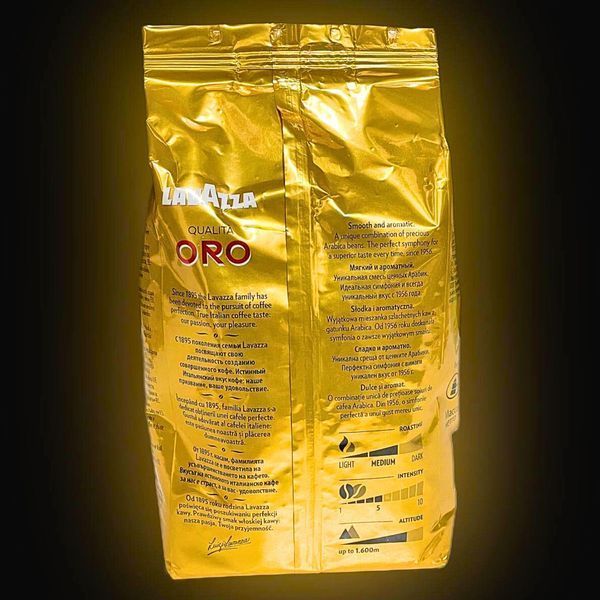 Кофе в зернах Lavazza Qualita Oro 1кг (Лавацца) (LAV-ORO-B-1000) LAV-ORO-B фото