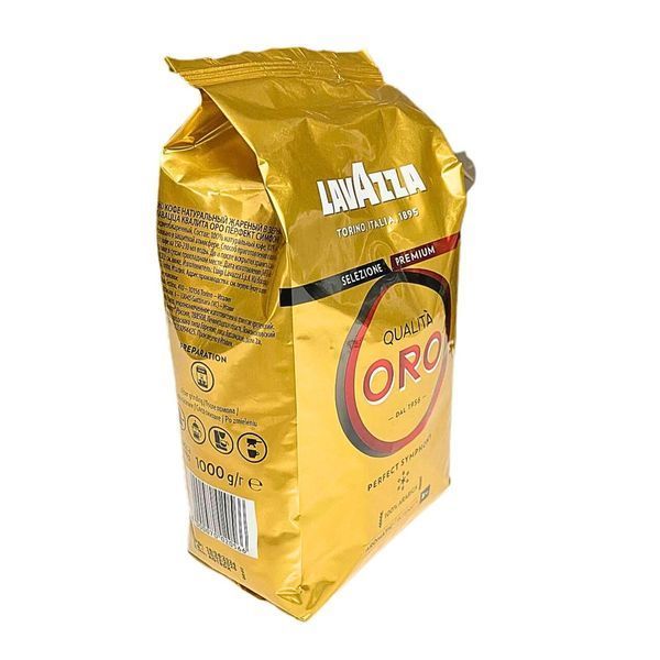 Кофе в зернах Lavazza Qualita Oro 1кг (Лавацца) (LAV-ORO-B-1000) LAV-ORO-B фото