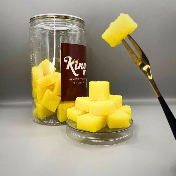 Мармелад з ананасу натуральний 500 г в герметичній упаковці Pineapple King (PKing-4-500)  PKing-4-500 фото