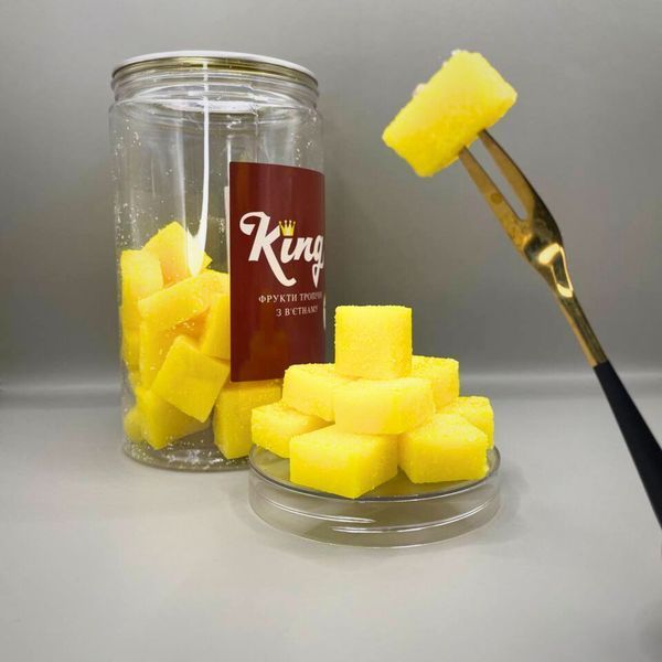 Мармелад з ананасу натуральний 500 г в герметичній упаковці Pineapple King (PKing-4-500)  PKing-4-500 фото
