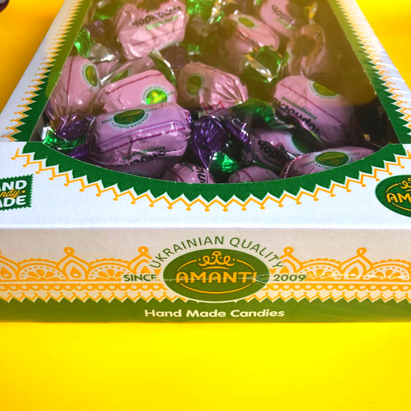 Конфеты чернослив в шоколаде 1 кг в коробке Аманти (A-Prune-1000) A-Prune-1000 фото