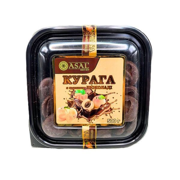 Курага у шоколаді (сушена абрикоса) 500 г Asal dried apricots (Choc-apricots-500) Choc-apricots-500 фото