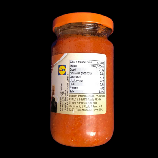 Соус песто с сыром томатный итальянский Baresa Pesto Rosso 190 г (BPR-1) BPR-1 фото