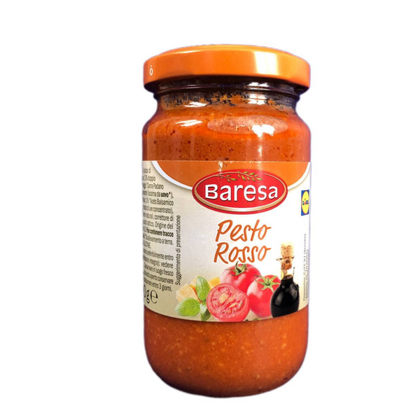 Соус песто с сыром томатный итальянский Baresa Pesto Rosso 190 г (BPR-1) BPR-1 фото