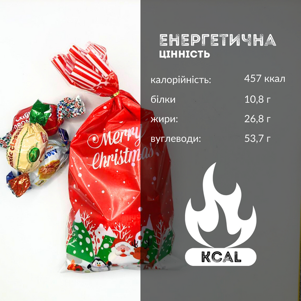 Ассорти шоколадных конфет на Новый год: вкусный подарок 300 г Аманти (A-MIX-300-NYS) A-MIX-300-NYS фото