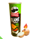 Чипси Pringles Flame Medium Kickin' Sour Cream 160 г Принглс Полум'я Чилі Сметана Цибуля (PO-12)  PO-12 фото 1