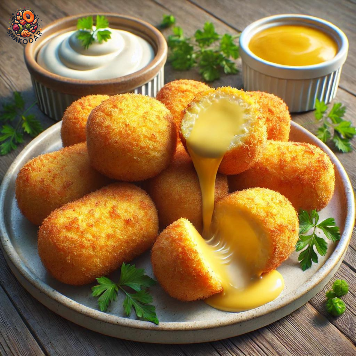 Картофельные крокеты с сыром